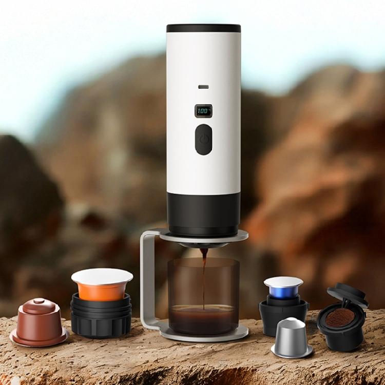 Portable Electric Espresso Machine Auto Heating USB Rechargeable Compacts Capsuled Coffee Maker For Car Camping Travel