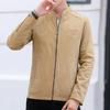 Veste Homme Veste Printemps et Automne Nouvelle Version Coréenne Veste Lavée Décontractée Mince Beau Mince Haut Marque de Mode