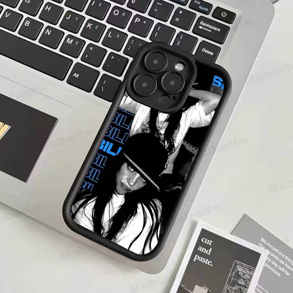 Pop Singer B-Billie Phone Case For IPhone 17 16 15 14 13 12 11 Pro Max 16E Plus INS Soft Cover