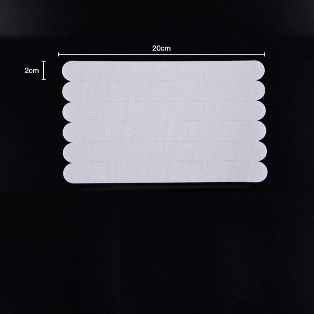 12pcs Safety Bathroom Anti-slip Strips Self-adhesive Non Slip Shower Treads Stickers Transparent Safety Strips