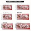 Oil Painting Style Cherry Blossom Mouse Pad Large Rubber Anti-slip Desk Accessories Mousepad for Office&Gamer Keyboard Decor Mat