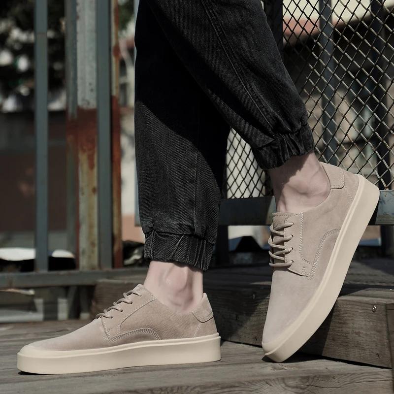 Genuine Leather Men's Casual Shoes Business Office Mens Formal Shoes 2025 Comfortable Soft Male Social Shoes Zapatos Para Hombre