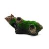 Aquarium Hollow Tree Tunnel Cave Ornament Fish Shrimp Turtle Hiding Shelter Fish Tank Decorations Fishbowl Accessories