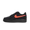 Air Force 1 Baby's Breath Slip Resistant Abrasion Resistant Low Top Skateboard Shoes Men's Black Orange CW2288-001(Team133-)