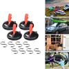 High Strength Suction Cup Utility Hooks for Camping Attachments Home Use Additional Space Holds Firmly on Glass Surfaces