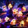 Colorful LED Halloween Ghost String Lights: Cute, Decorative Halloween Lighting