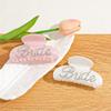Bridal Shower Decoration Bride Letter Hair Claws Hair Claw Clips  Party Supplies