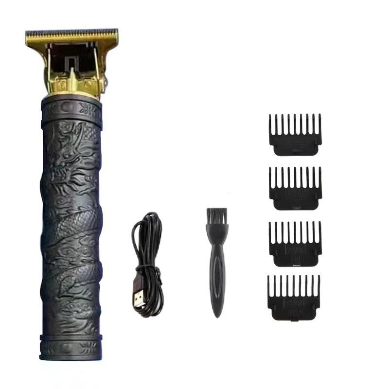 Professional USB Electric Razor Hair Cutting Machine for Men, Baldheaded Trimmer and Beard Clipper for Barbershop