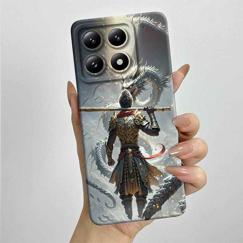 For Xiaomi 14T Pro Phone Case 14Tpro Soft Silicone TPU Sweet Painted Casing Cartoon Printed Shockproof Protective Back Cover