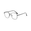New plain flat mirror fashion glasses frame same face trend stylish eyewear for men and women