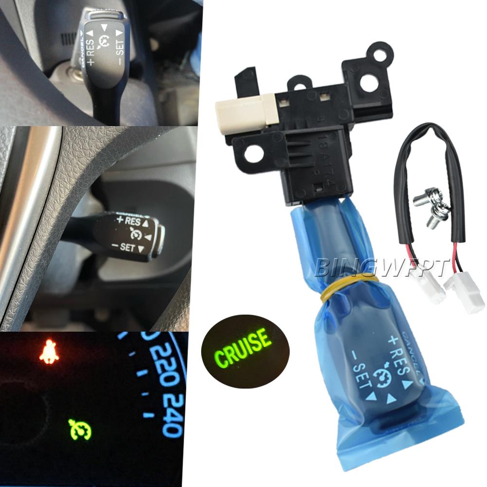 Cruise Control Switch Kit 45186-0K120-C0 451860K120C0 for Toyota Hilux Innova 2016-2021 84632-34011 8463234011 Lower Cover