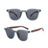 Fashion Wood Grain Leg Rice Nail Square Sunglasses For Men And Women UV Protection Sun Glasses Sunshade Eyeglasses