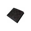 Coach 3 IN 1 Wallet 11 Classic Presbyopia Folding Short Style with Keychain Gift Box Cowhide Card Holder Wallet Men's Brown/Red