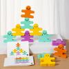 3D Children Wooden Building Blocks Balance Villain Blocks Montessori Toys For Toddlers Early Learning Fine Motor Skills Gift