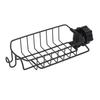 Kitchen Sink Faucet Organizer Rack Carbon Steel Sponge Sink Drain Holder for 0.9-1in Round Water Pip