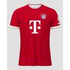 Fußballtrikot für Herren Saison 26-27 Rotes vertikales Muster Kurze Ärmel Rundhalsausschnitt Schnelltrocknend Fußballhemd Spiel Training