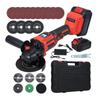 Cordless Angle Grinder Brushless Angle Grinder 2PCS 21V 4.0Ah Battery Cutting Grinding Polishing