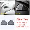 Pillar A Tweeter / Dashboard Audio Speaker Loudspeaker Frame Cover Trim Interior Accessories For Chevrolet Malibu 2016 -