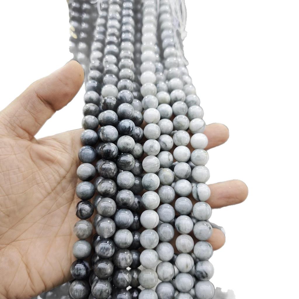 High-Purity Terahertz Titanium Round Beads Bracelet DIY Jewelry Accessory