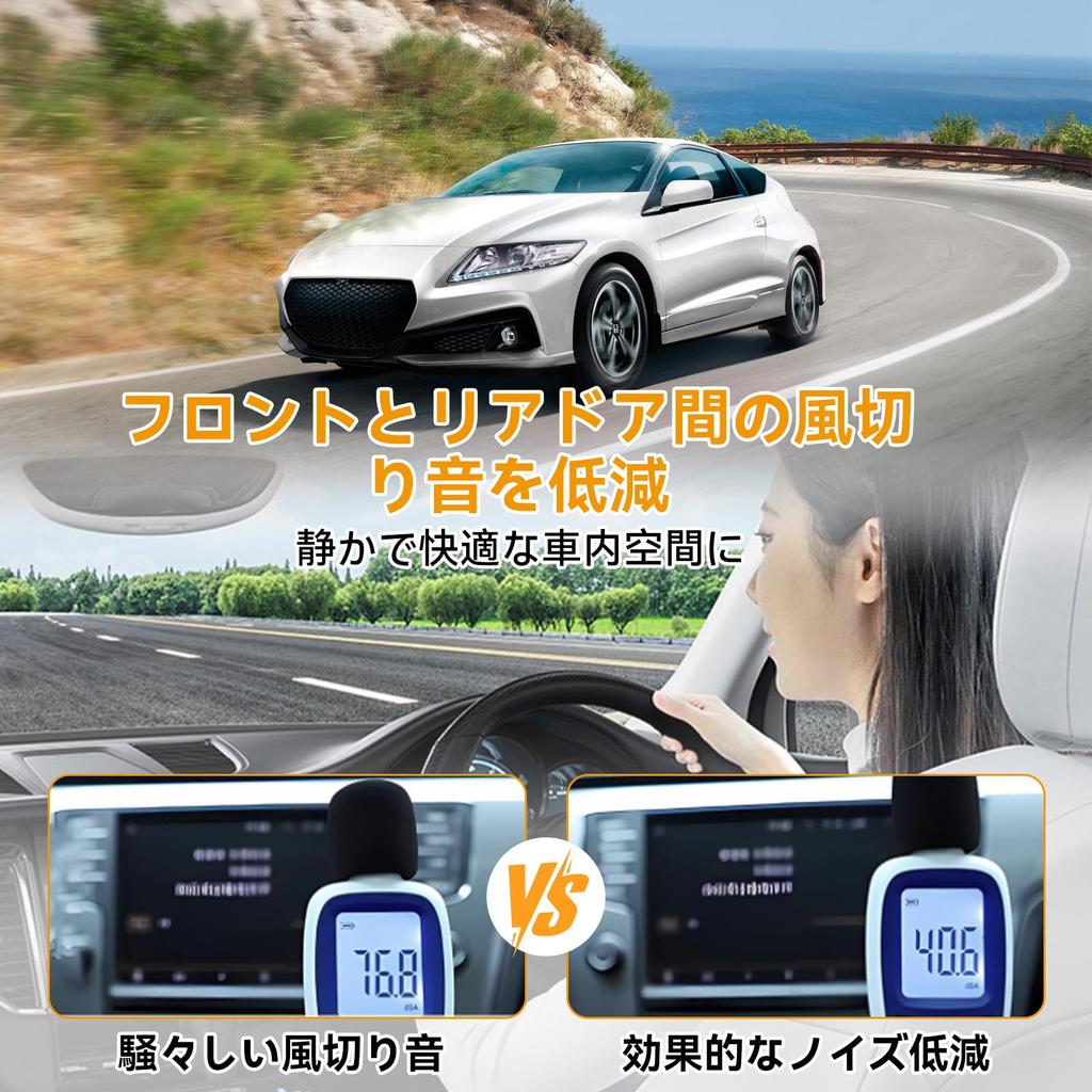 AiQInu Door Edge SUS430 Special Stainless Car Door Scratch Collision Noise Wind Noise Door No Easy Installation and Fender Suitable for All Vehicles