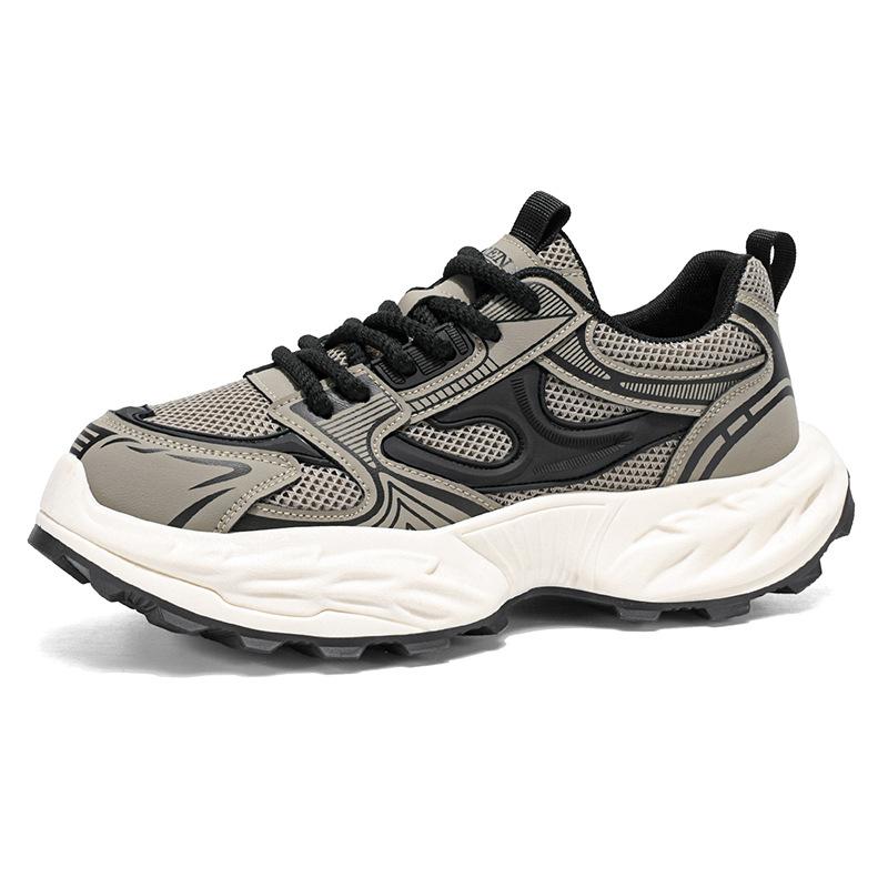 

Ретро кроссовки модные кроссовки на платформе в стиле «папа» летние сетчатые дышащие повседневные кроссовки мужская обувь новая мужская спортивная обувь 44