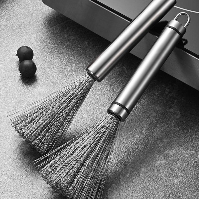 Heavy Duty 304 Stainless Steel Cleaning Brush For Thorough Cleaning Of Kitchen Utensils