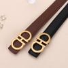 Women's Genuine Leather Casual Belt - Versatile Decorative Accessory for Jeans