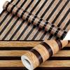 1Roll 45 CM X 3 Meters Waterproof PVC Imitation Wood Grain Wall Stickers Wall Renovation Home Decor Floor Sticker