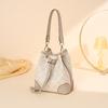 New Women's Bag Retro Large-capacity Portable Bucket Bag Fashion Trend Versatile Single Shoulder Oblique Span Bag