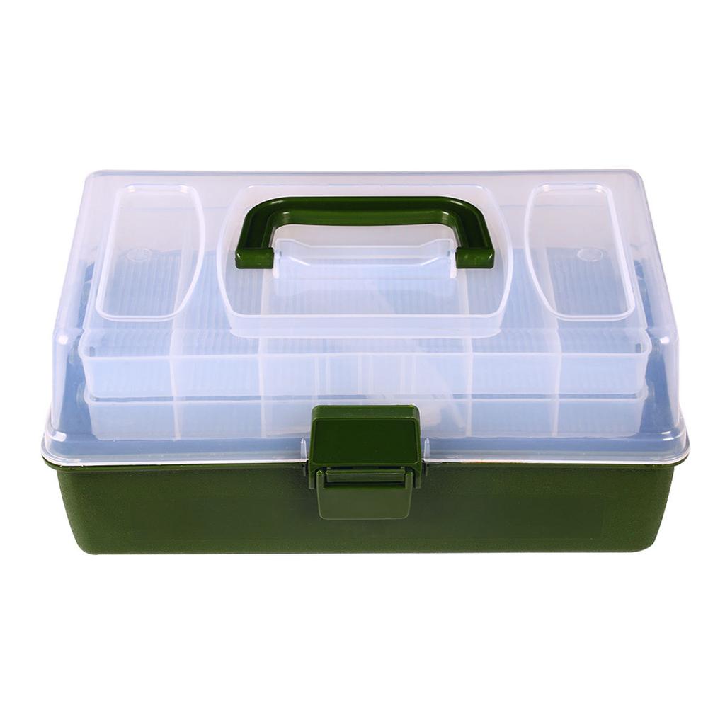 Specialized Fishing Tool box3Multi-layer Plastic Storage Box, Large Fishing Bait Box, New Fishing Gear Set, Large Capacity, Mult