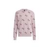 Adidas Fi Bp1 Aop Swt Full Print Sports Round Neck Pullover Couple Style Pink Unisex HE7449