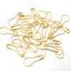 30pcs Small Safety Pins 22mm Gourd Shaped Gold Color Iron Pins DIY Knitting Crocheting Tools