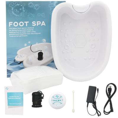 Detox Ionová Kúpeľ Nôh Masážny Prístroj Elektrický Mini Kúpeľ Nôh Čistenie Detoxikácia Footspa Kúpeľ Vibrácie Zdravotná Starostlivosť Array Aqua