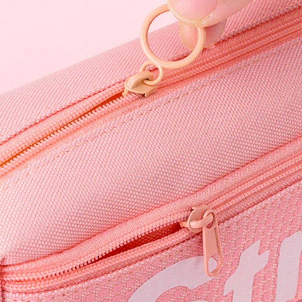 Large Capacity Pencil Case Waterproof Stationery Organizer High Quality Pen Pouch  Students