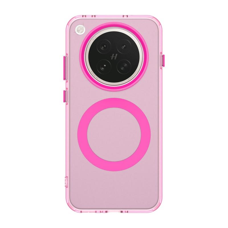 Pour OPPO Find X8S Étui Coque OPPO Find X8S Capas Transparent Chargement Sans Fil Magnétique Annulaire Mat Clair Fundas OPPO Find X8S