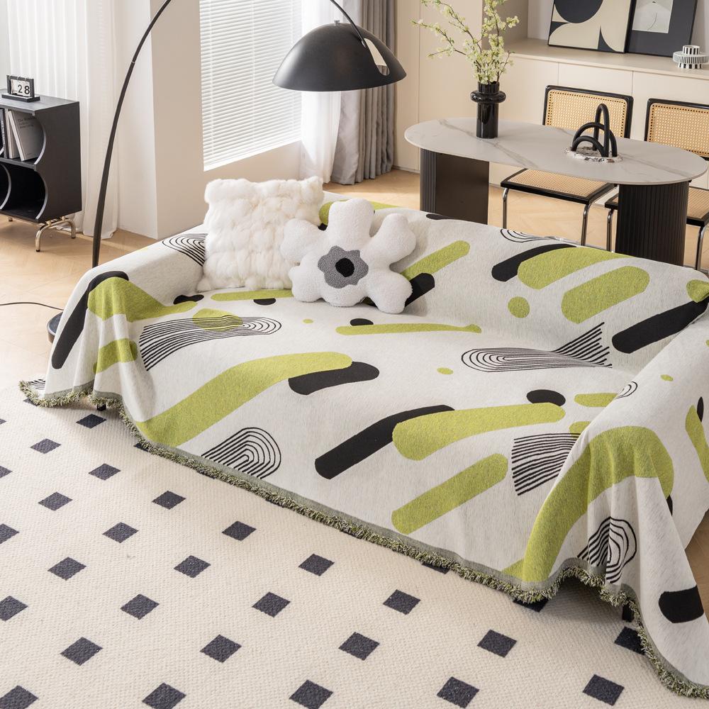 INS Stil Sofabezug Stoff Vollständig Bedeckt Vier Jahreszeiten Universal Kratzfest Sofabezug Sofabezug Bezug Sofa Handtuch Staubdicht