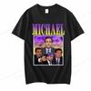 Michael Scott Homage The Office T Shirt Men Fashion T-shirts shirt Hip Hop Tops Tees Women Tshirt Y2k Clothes Boy Tees