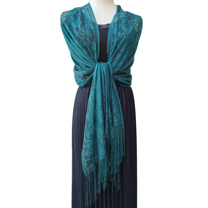 Lace Evening Shawl for Brides, Bridesmaids, and Parties