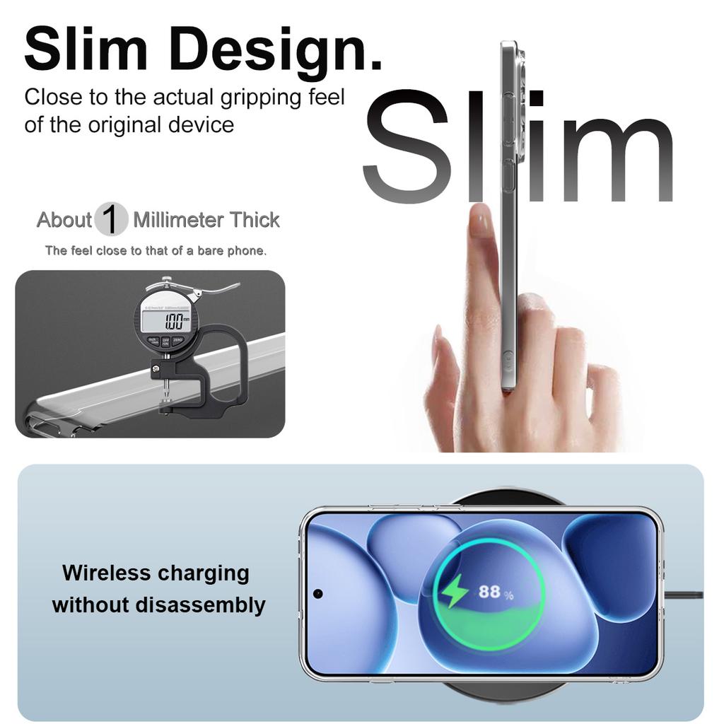 IMAK UX-5 Series For Oppo Find X8s 5G Case Shockproof TPU Clear Slim Back Shell