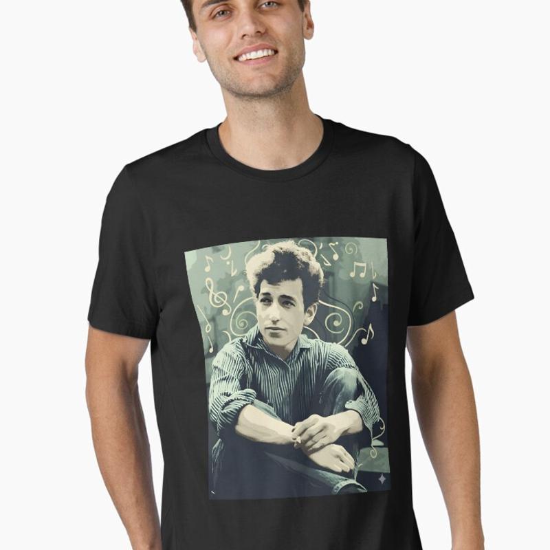 Bob Dylan Vintage Folk Rock Portrait TShirt