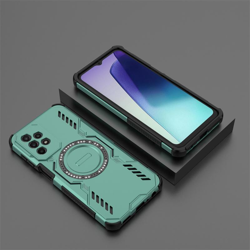 Für Samsung Galaxy A23 Hülle Samsung A23 Stoßfest Magnetische Adsorption Kabelloses Laden Rückseite Für Samsung A23 Hülle 6,6 Zoll