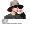 Men Outdoor Hat Letter Print Anti-UV Soft Casual Fishing Fisherman for Adult