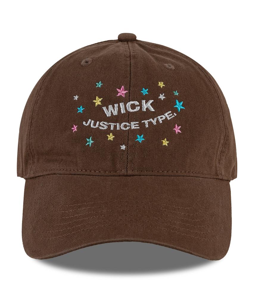 Wig Justice Type Washed Ball Cap - Brown