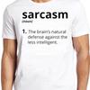 Sarcasm Noun Meaning Top Meme Joke Funny Cool Gift Tee T Shirt C1192