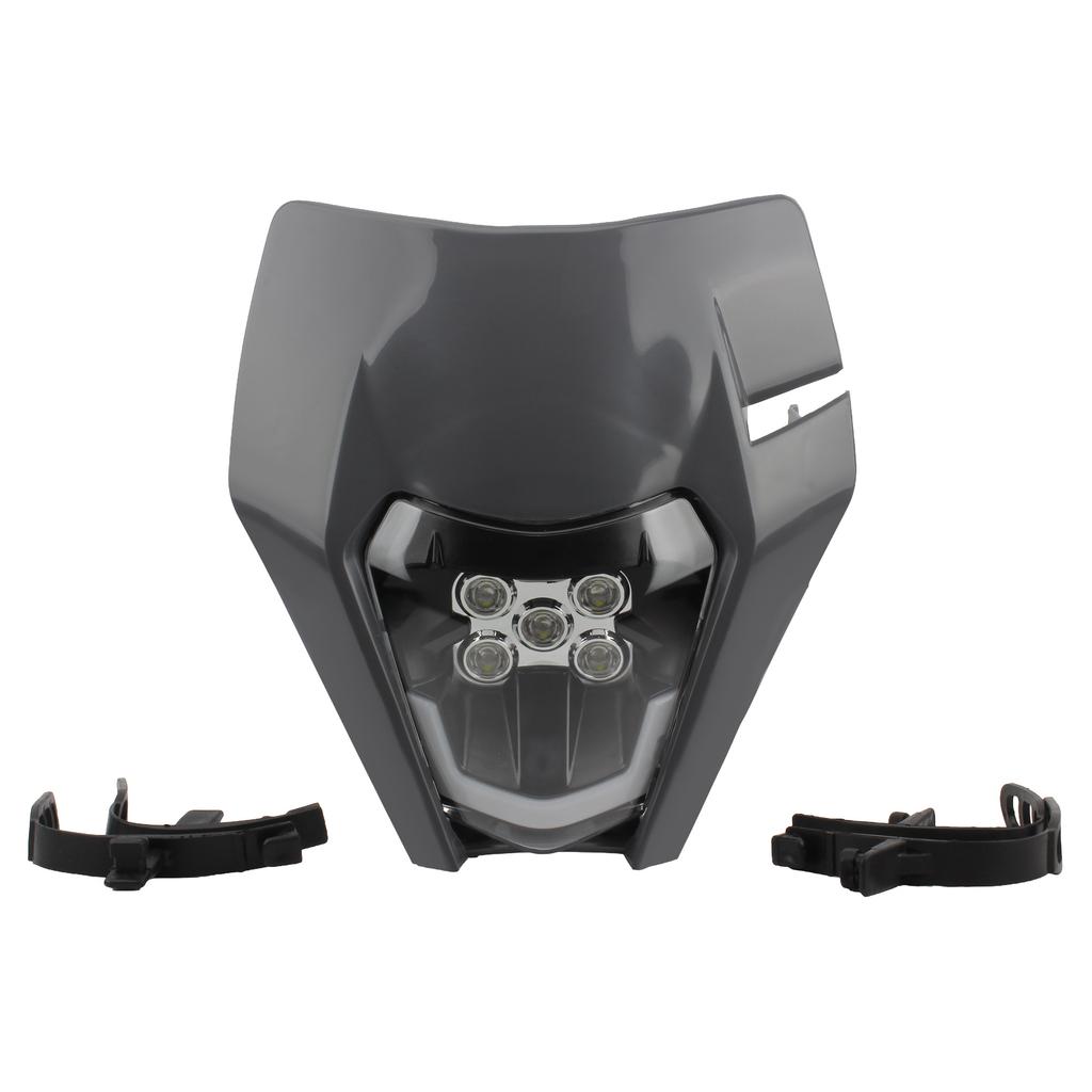 For KTM EXC 300 Motorcycle LED Headlight XC SX XC-W 125 250 350 450 530 2018-    Dirt Bike Motocross Modified