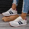 Women's Shoes Fashion Platform Sneakers  Casual Shoes For Women Summer New Striped Large Vulcanized Shoe Zapatillas De Mujer