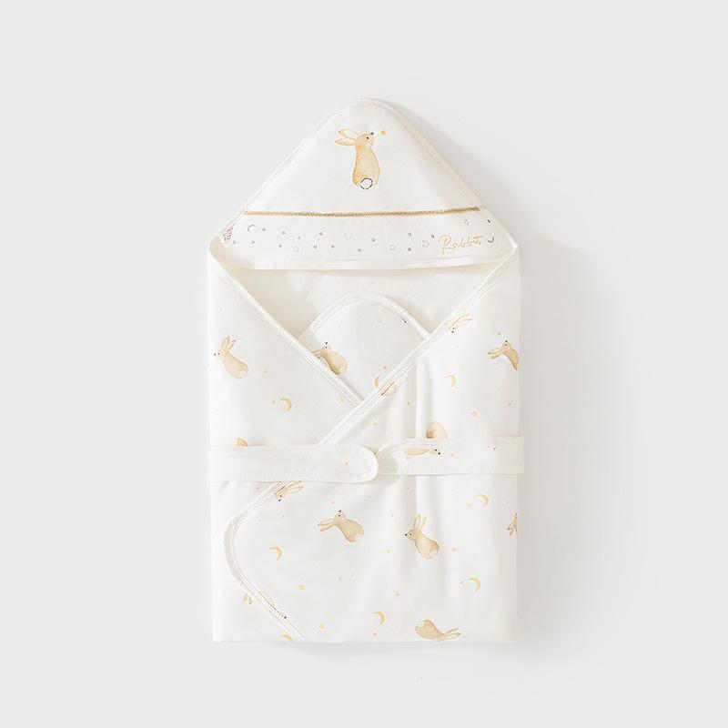 Pure Cotton Newborn Blanket 60g - Swaddle Quilt for Spring & Autumn
