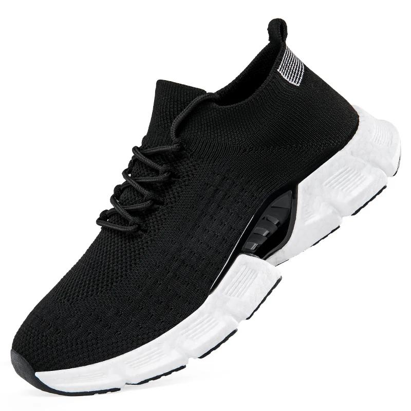 Fashion Big Size 46 Sneakers Summer Lightweight Men Shoes Mesh Running Shoes Breathable Walking Footwear Casual Zapatillas De Deporte