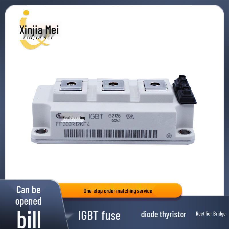 

Brand New Original FF300R12KE4 & FS15R06VL4 Power IGBT Module Available FF300R12KE4