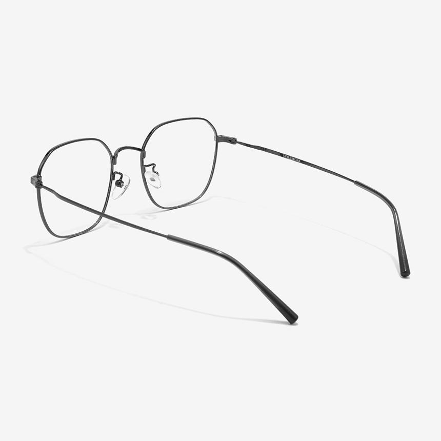 Seutailwokeu Dark Gray Metal Style15 M Dg 52Mm Stylework Eyeglass Frames